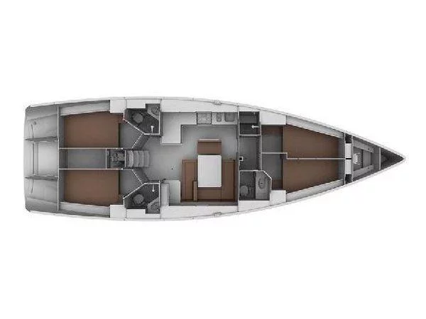 Bavaria 45 Cruiser (Sara Johanna) Plan image - 1