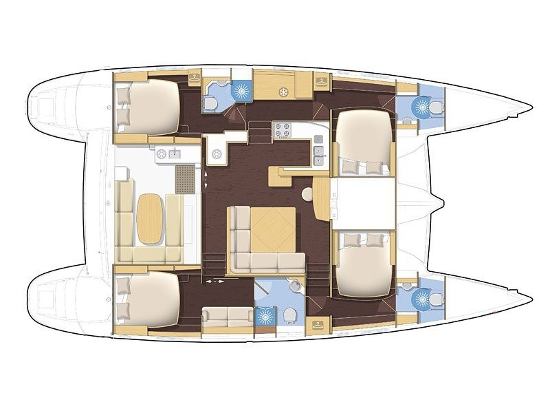 Photo #5 - Lagoon 500 (Mystique II(Owner Version Refit 2021)) in Atene - 24726
