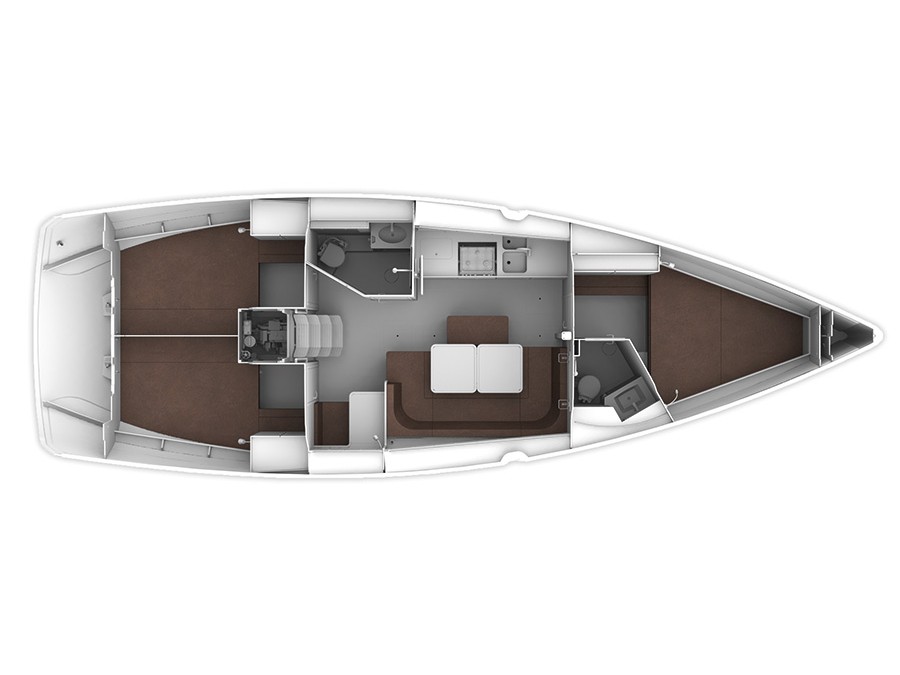 Photo #13 - Bavaria Cruiser 41 (MH 74) in Murter - 17242