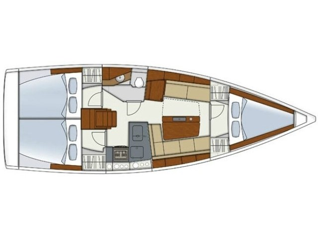 Photo #5 - Hanse 345 (Alkion) en Lefkada - 24029