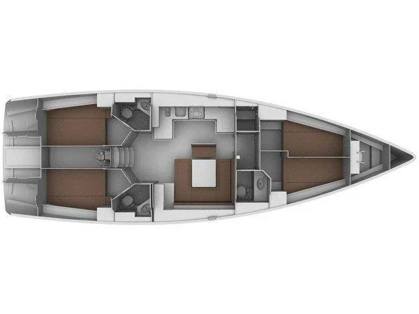 Bavaria Cruiser 45 (Anna Maria) Plan image - 6