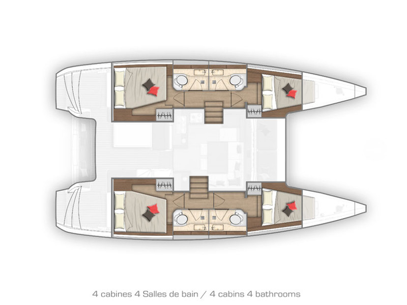 Photo #13 - Lagoon 40 (BYE BYE 2020 (air condition, )) in Primosten - 25142