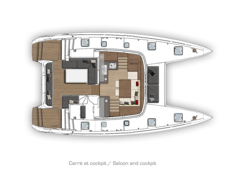 Photo #7 - Lagoon 40 (BYE BYE 2020 (air condition, )) in Primosten - 25142