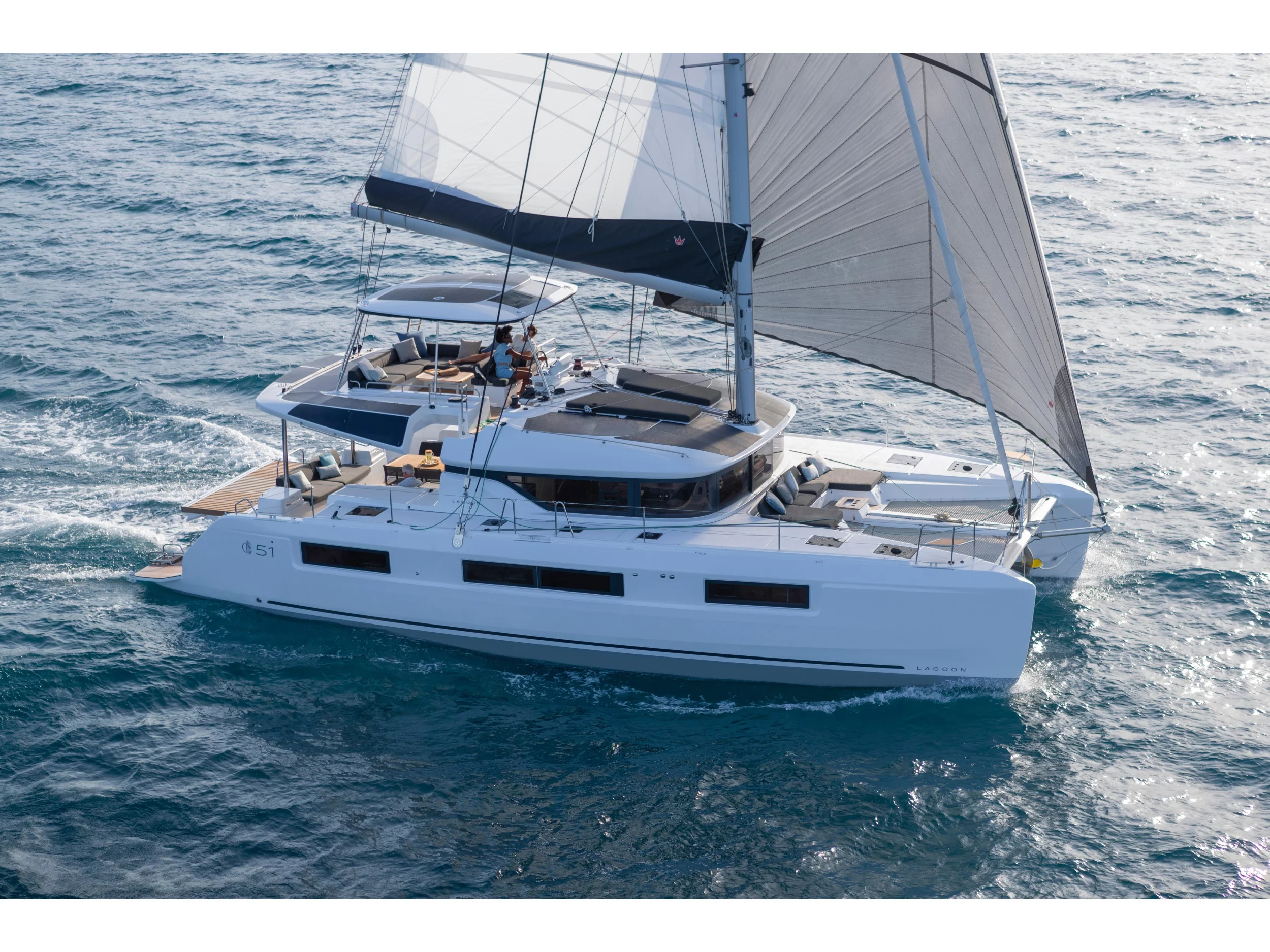 Lagoon 51 (Margeo XIX (, , , ICE MAKER, DISHWASSER, HARD BIMINI TOP)) Main image - 0
