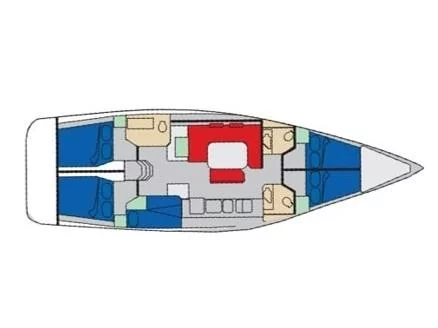 Sun Odyssey 519 (Giovanna) Plan image - 4