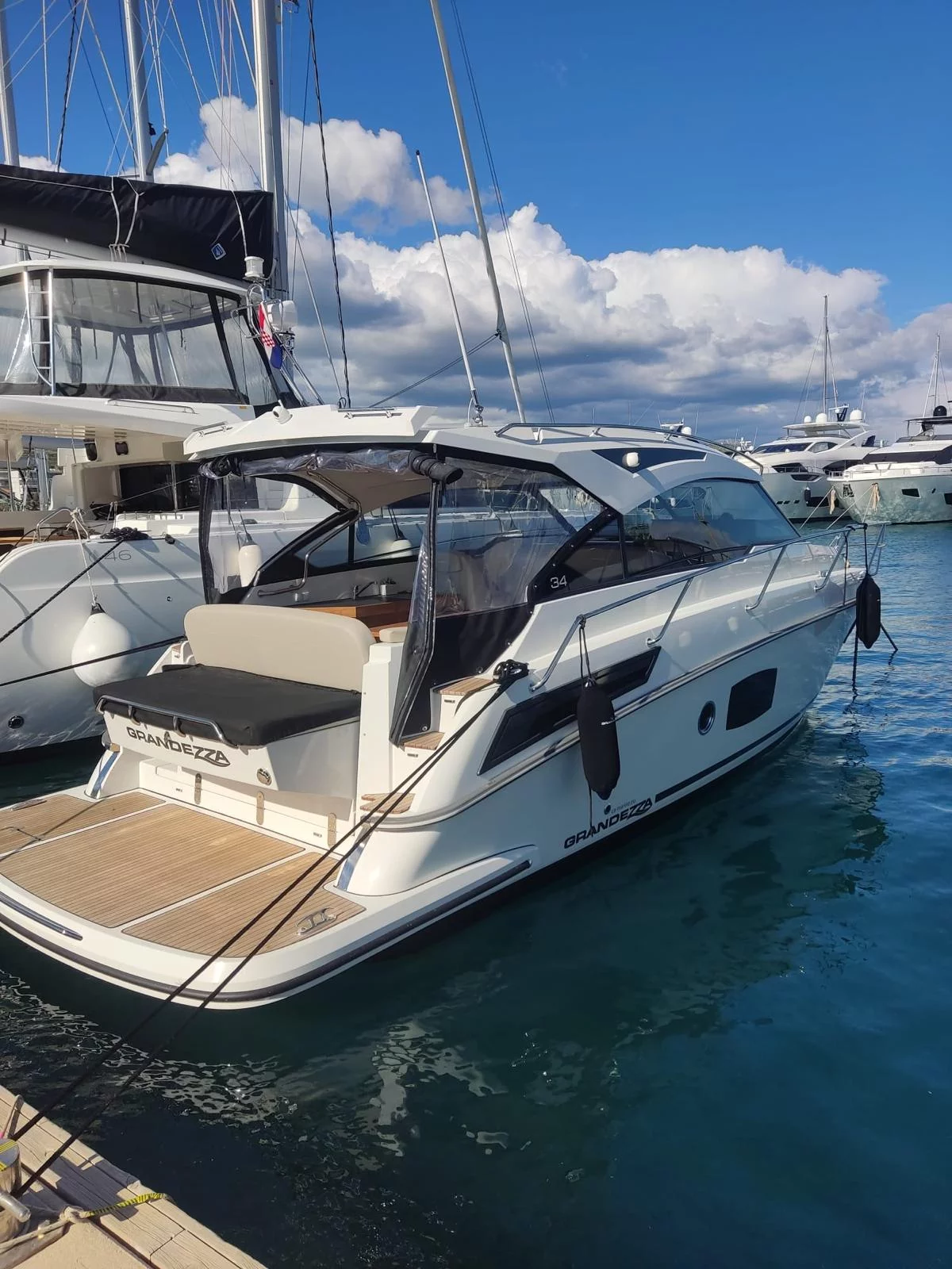 Grandezza 34 OC (OHANA) stern sundeck - 27