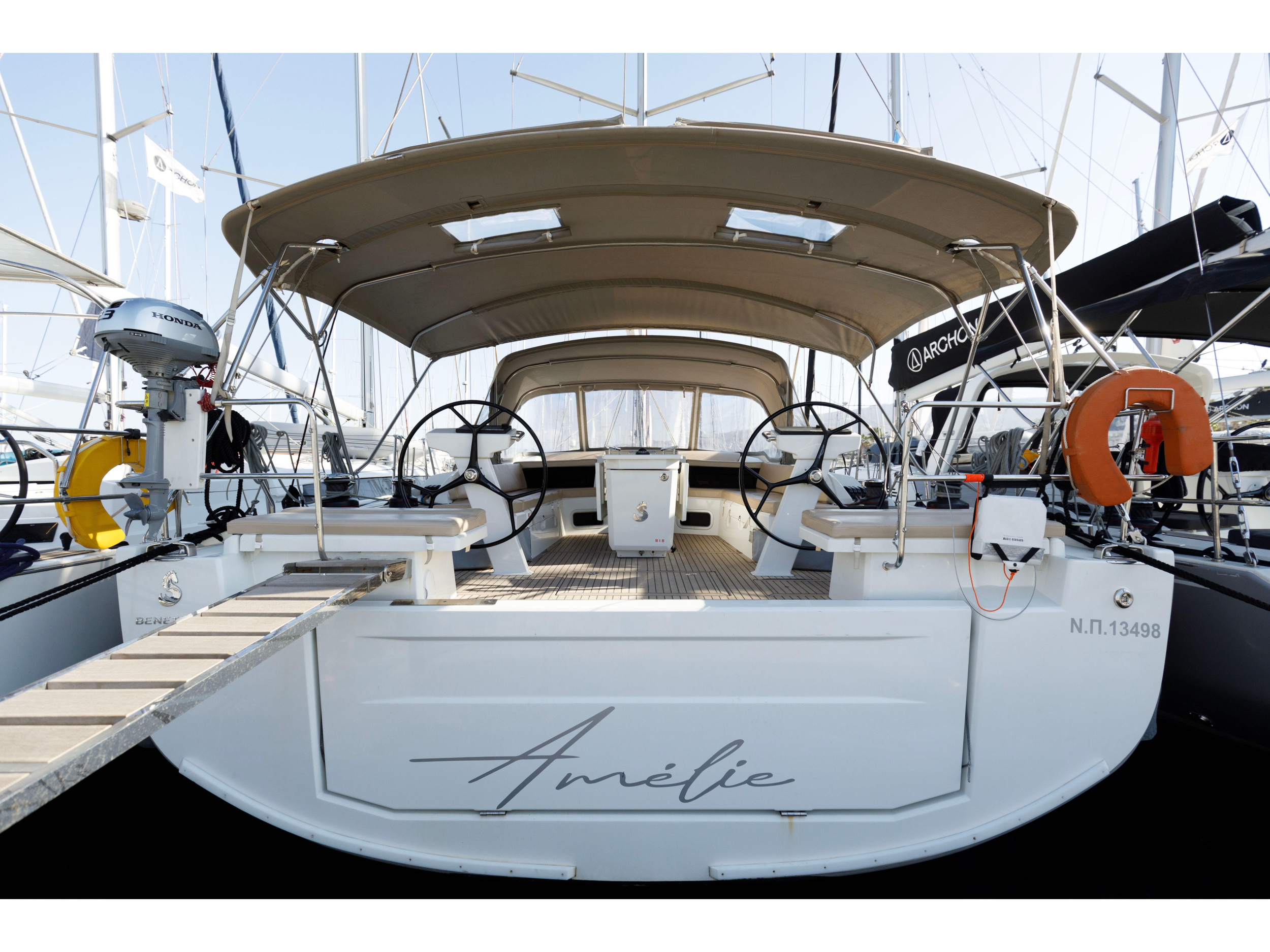 Photo #1 - Oceanis 51.1 (Amelie) in Kos - 22649