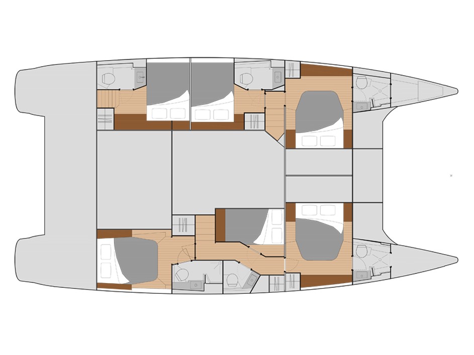 Photo #6 - Fountaine Pajot Saba 50 (Sunrise) en Road Town - 63180