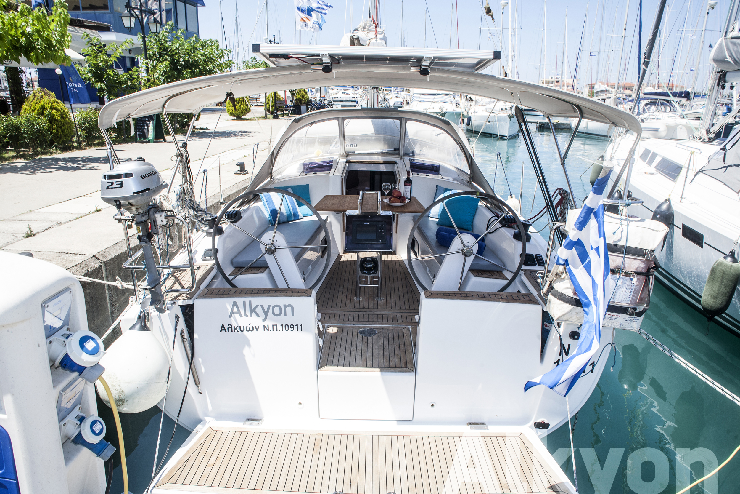 Photo #13 - Hanse 345 (Alkion) en Lefkada - 24029