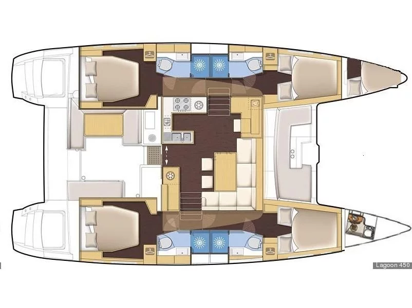 Lagoon 450 Fly (MADICON) Plan image - 34