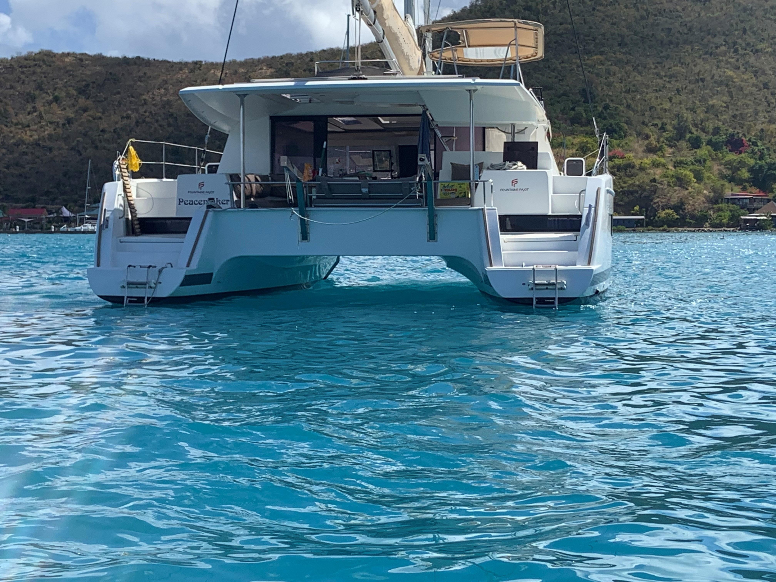 Photo #41 - Fountaine Pajot Helia 44 Evolution (Peacemaker) in Road Town - 25130