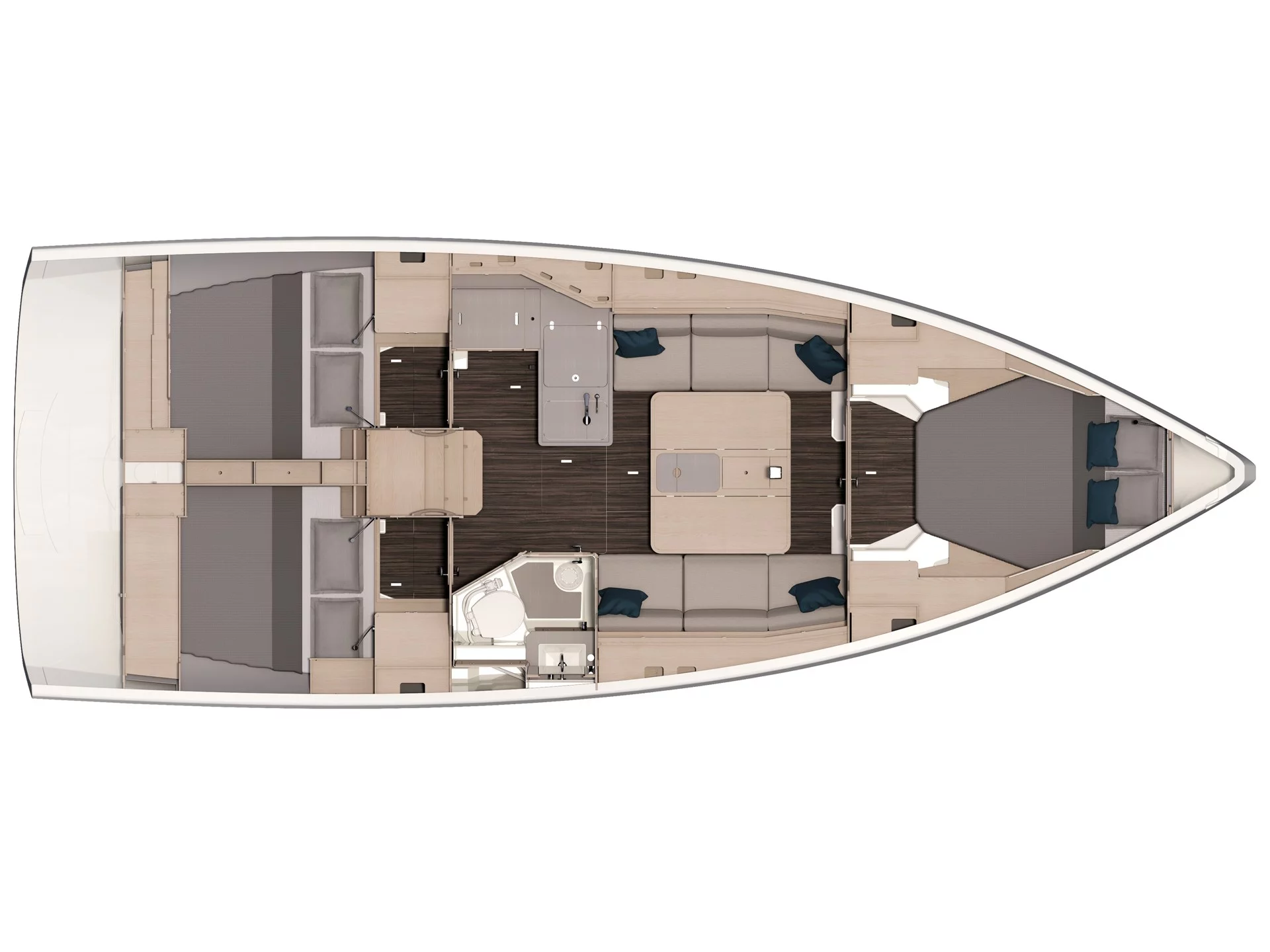 Dufour 37 (Nala) Plan image - 9