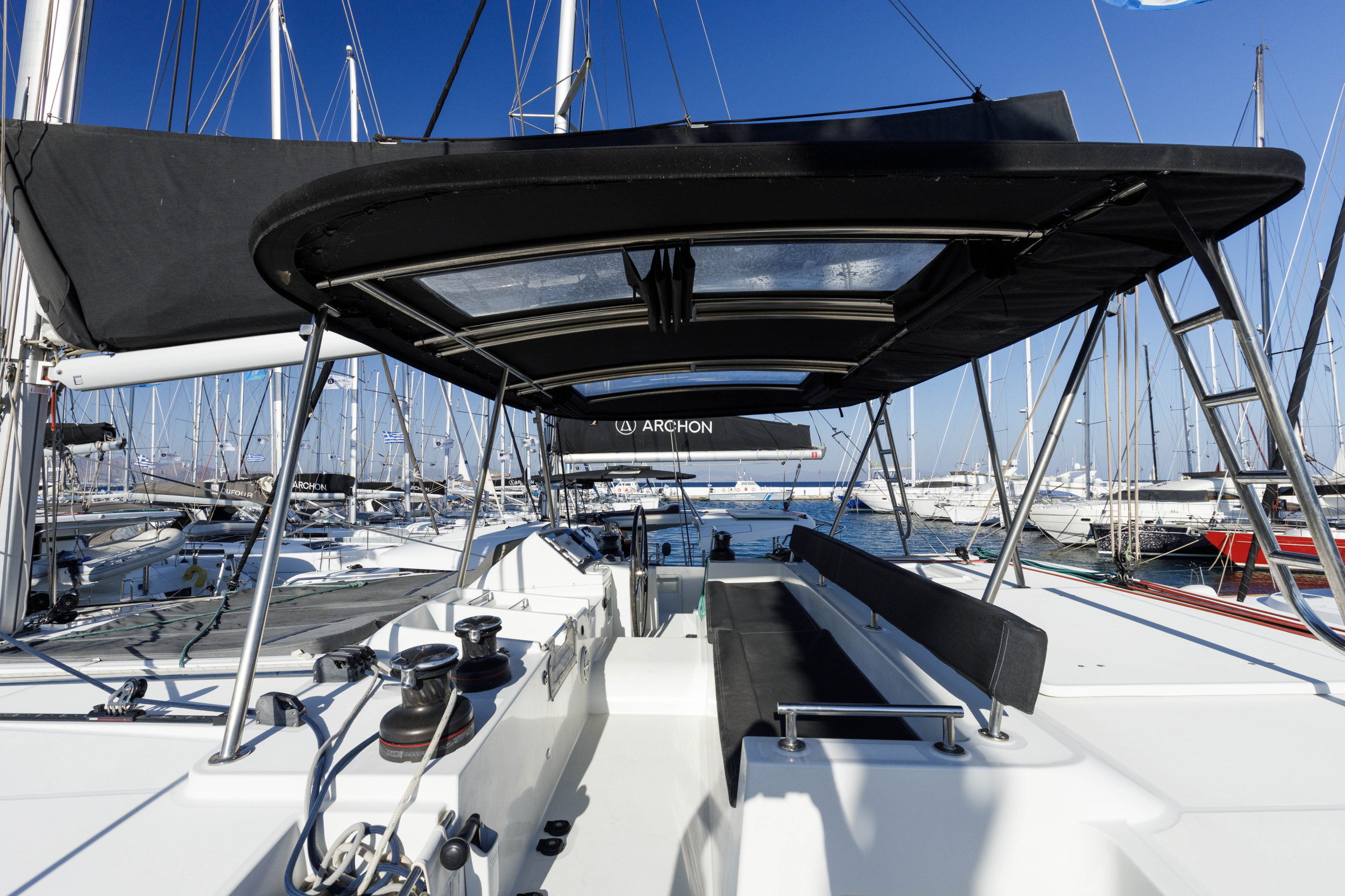Photo #28 - Lagoon 450 Flybridge (Greis) en Rhodes - 16472