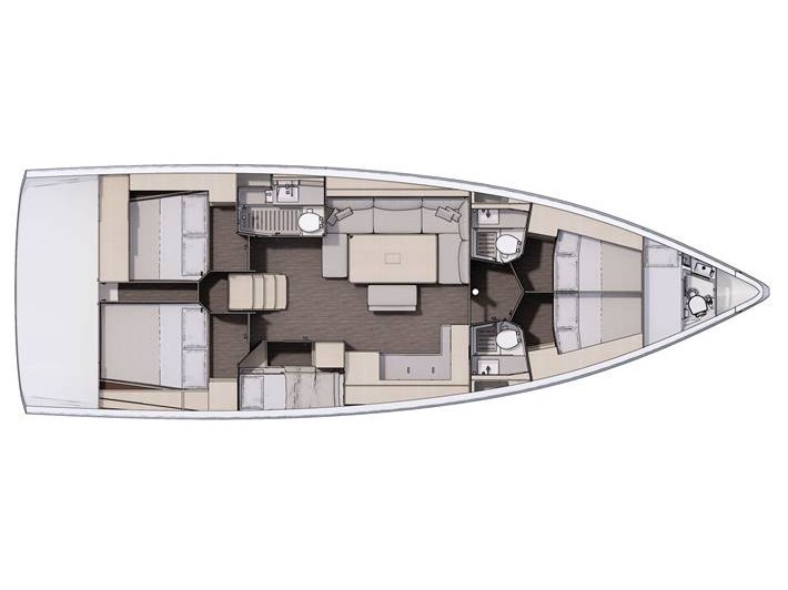 Photo #6 - Dufour 470 (Perla -, Solar Panel) en Portorosa - 25368