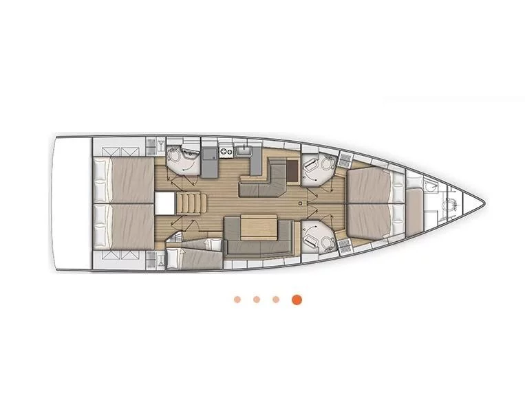 Oceanis 51.1 (Le Grand) Plan image - 7