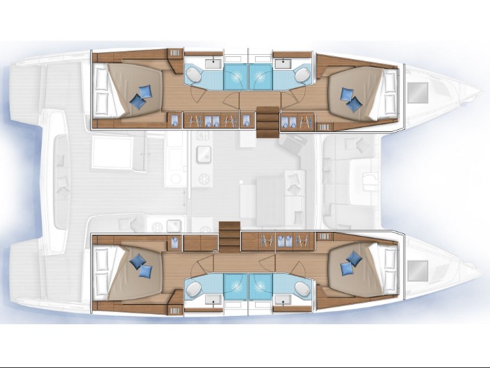 Photo #15 - Lagoon 46 (LUXURY Equipped, SKIPPERED only) (AELIA) en Atenas - 23127