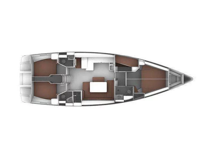 Bavaria Cruiser 51 (Pevero) Plan image - 11