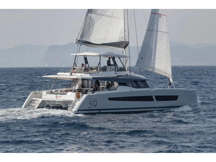 Samana 59 (Libertà - Luxury Catamaran, A/C, Generator, Water maker, Solar panel) Main image - 0