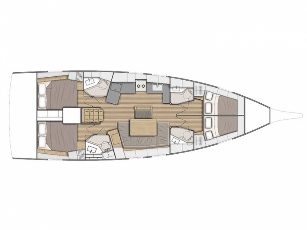 Photo #5 - Oceanis 46.1 (Eirene - Standard line) in Olbia - 25282