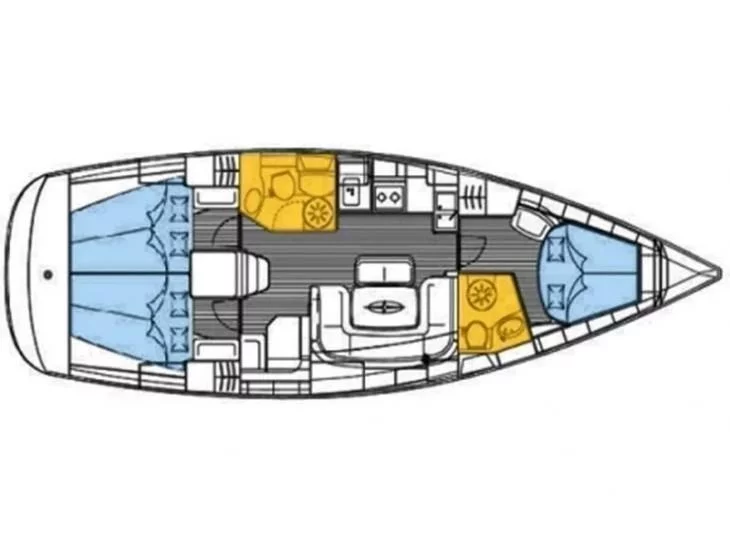 Bavaria 39 Cruiser (Anuschka) Plan image - 14