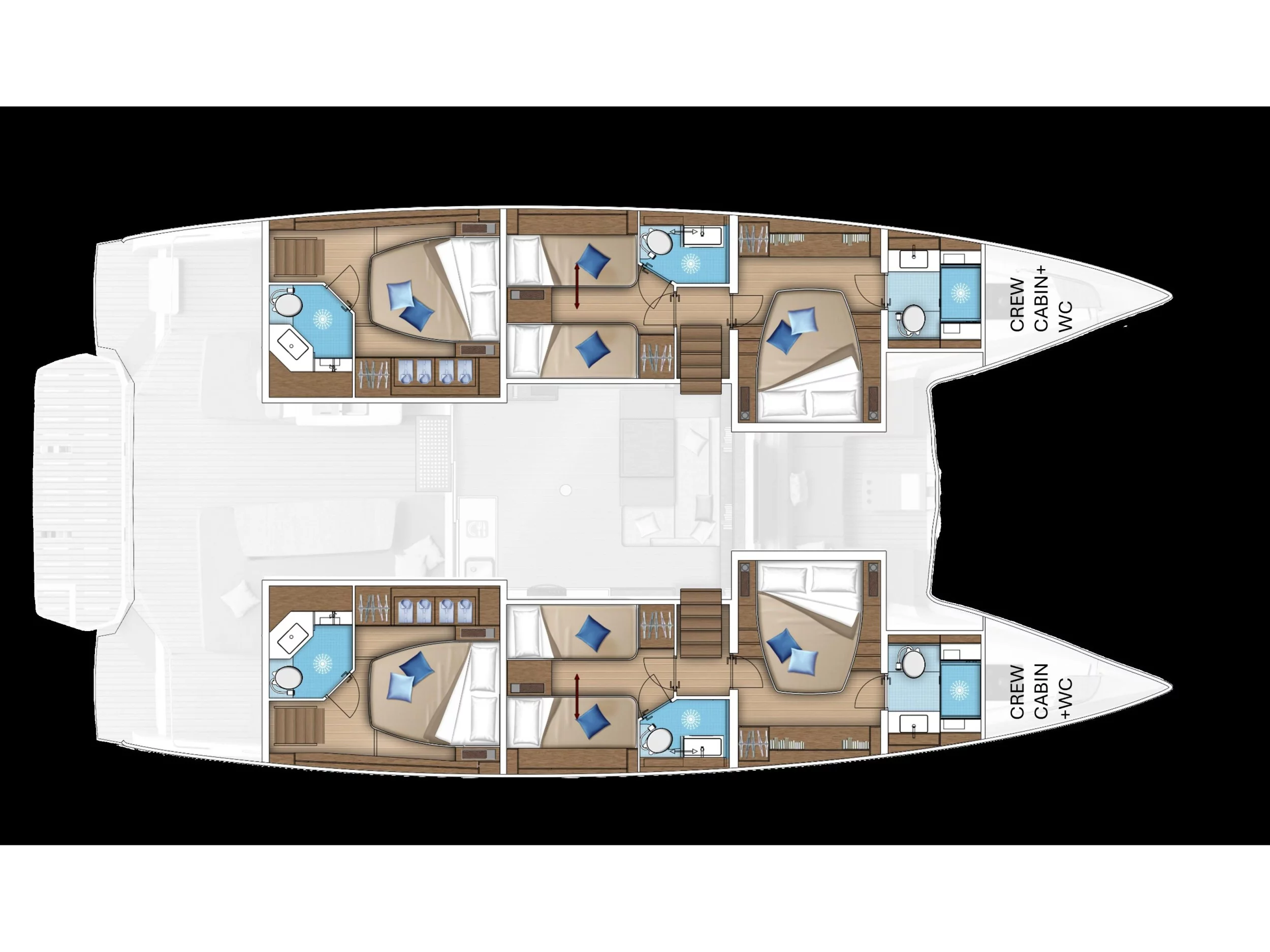 Lagoon 55 (Fantasia) Plan image - 1
