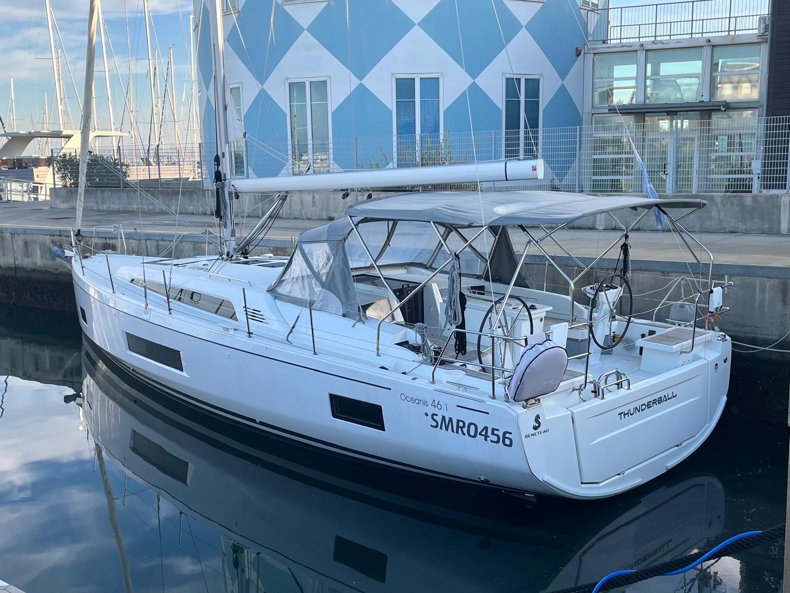 Photo #2 - Oceanis 46.1 (Thunderball ( inc.)) in Portorosa - 25265