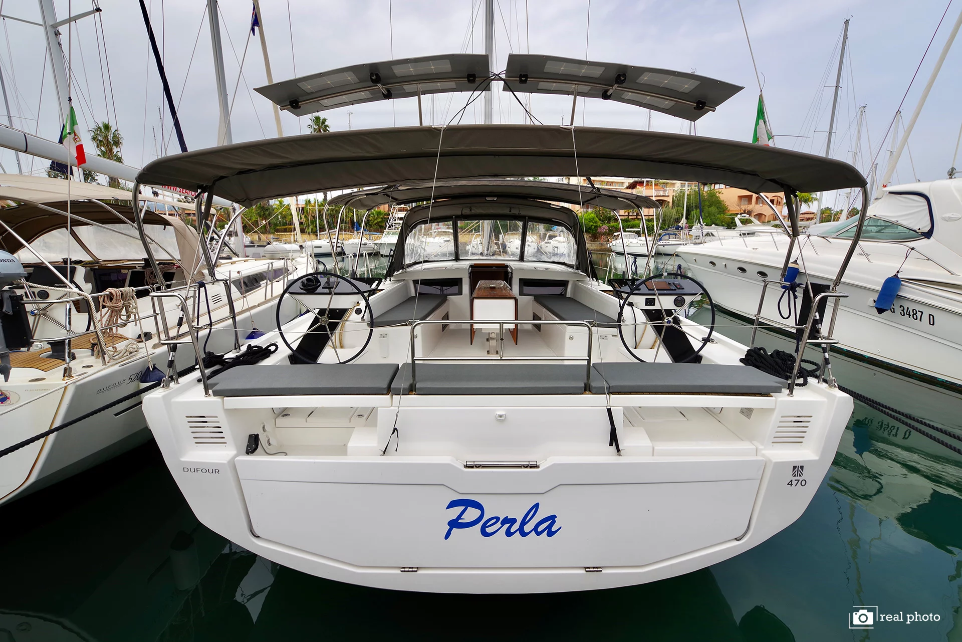 Dufour 470 (Perla -, Solar Panel)  - 4