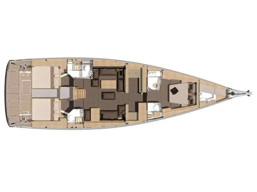 Dufour 560 Grand Large (Jeronimo) Plan image - 2