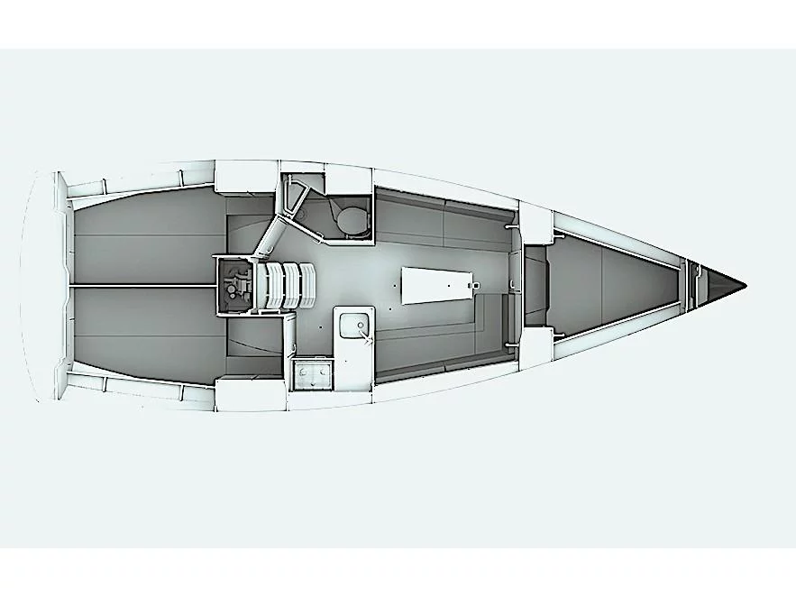 Bavaria Cruiser 34 (Eurybia) Plan image - 1