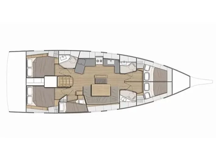 Oceanis 46.1 (LUNA) Plan image - 7