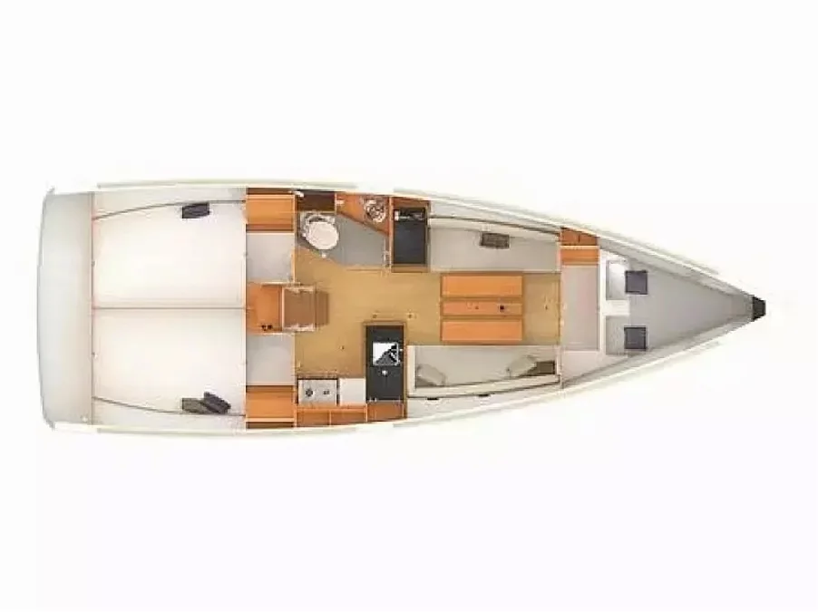 Sun Odyssey 349 (Reina De Oros) Plan image - 3