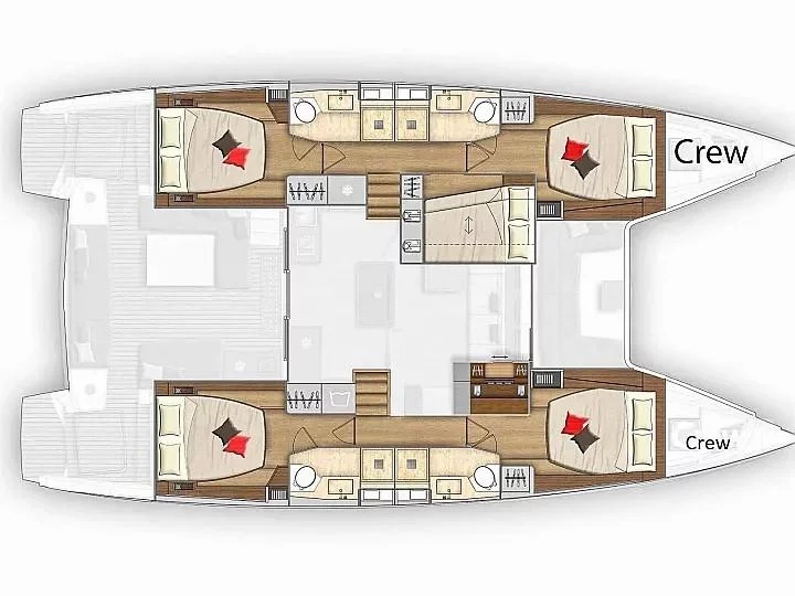 Lagoon 50 (CEL) Plan image - 3