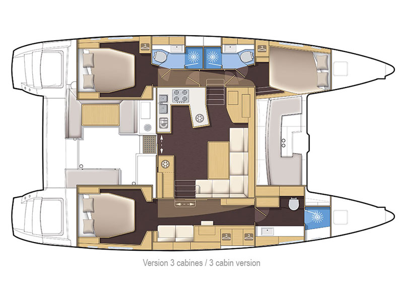 Photo #4 - Lagoon 450 F (GRAND DELUXE) en Sibenik - 6106