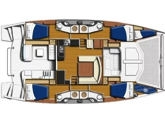 Leopard 48 (Seas the Day) Plan image - 2