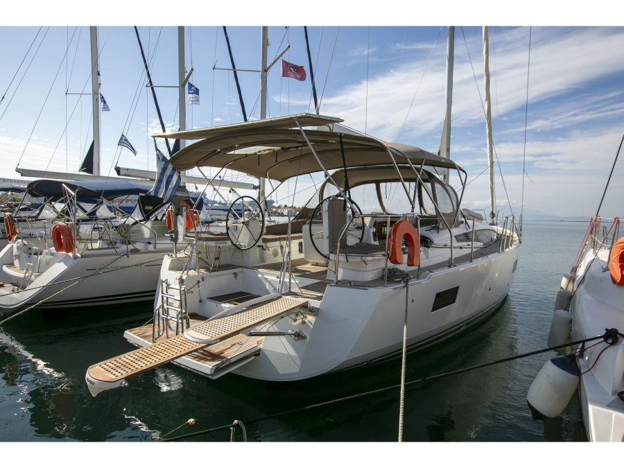 Photo #1 - Jeanneau 54 (AMAZING ELLI) in Piso Livadi Port - 12381