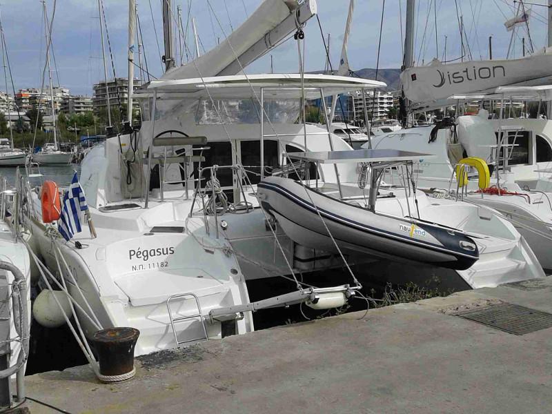 Photo #1 - Lagoon 380 S2 (Pegasus) in Rhodes Marina - 6797