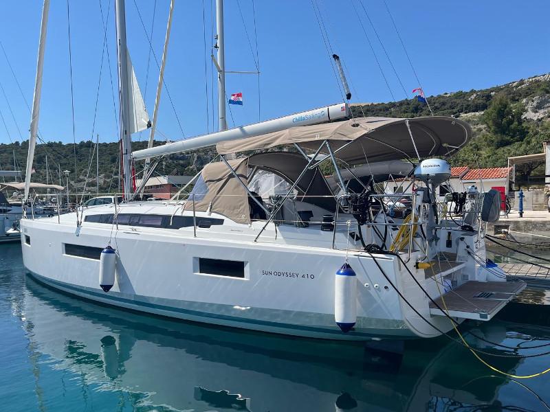 Photo #1 - Sun Odyssey 410 (OSKAR  new 2024 (air condition, solar panels)) in Marina Kremik - 5388