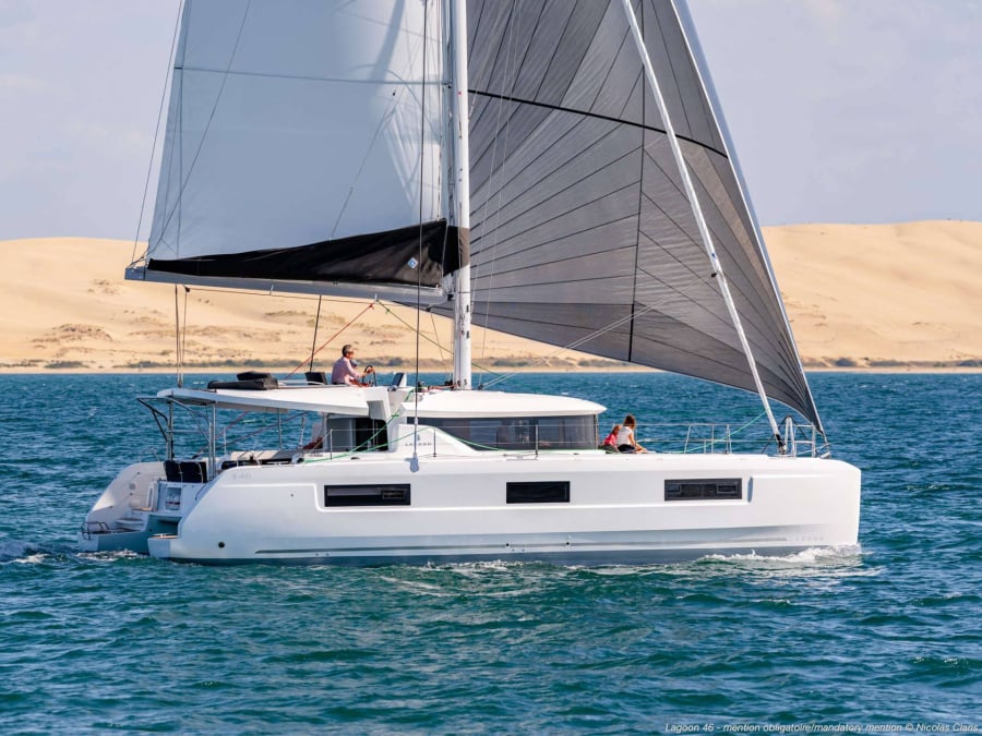 Photo #1 - Lagoon 46 (Voyager) in Club Maritimo San Antonio De La Playa - 7102