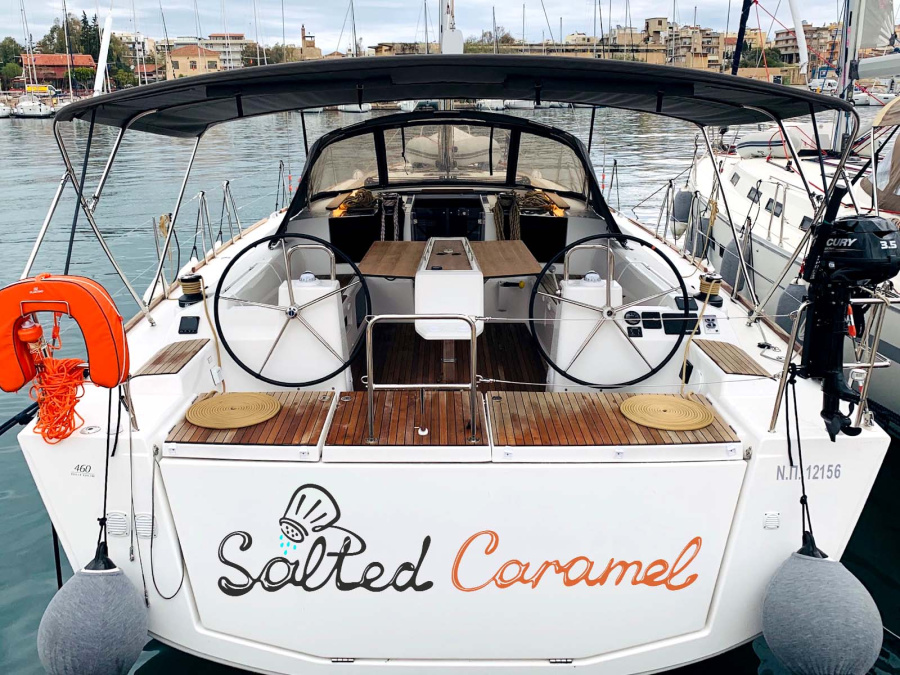 Photo #1 - Dufour 460 Grand Large (5-cab) (Salted Caramel) in Olympic Marina - 7992