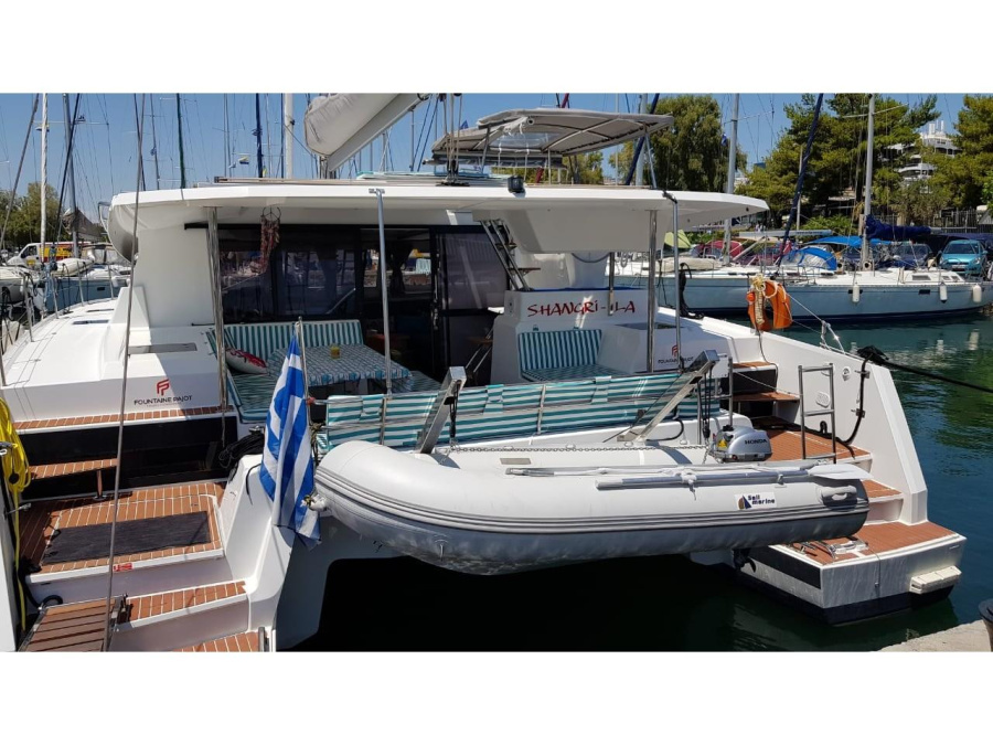 Photo #1 - Astréa 42 - 12 (SHANGRI-LA) in Piso Livadi Port - 7859