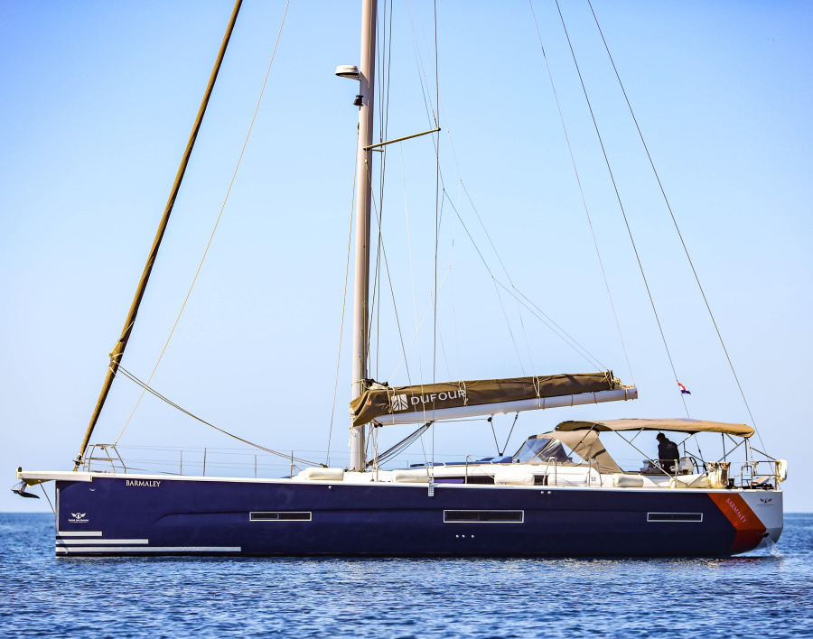 Photo #1 - Dufour 56 Exclusive (BARMALEY) in Marina Kremik - 11842