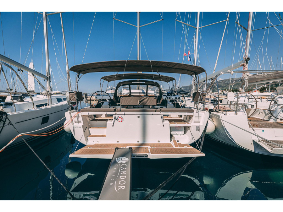 Photo #1 - Dufour 470 owner layout (Angelique) in Marina Kaštela - 7598
