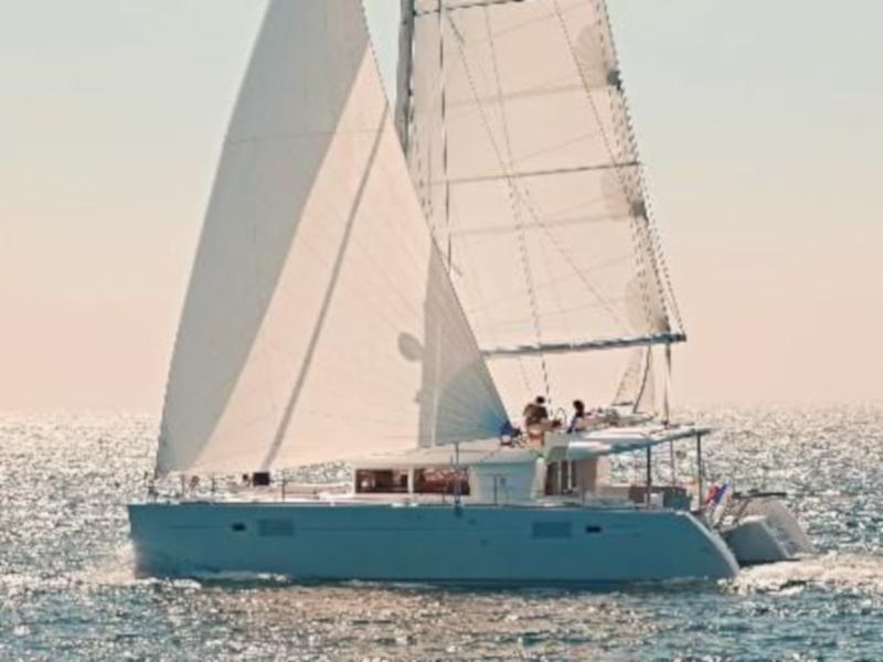 Photo #1 - Lagoon 450 (Violetta) in Port of Lefkas - 10052