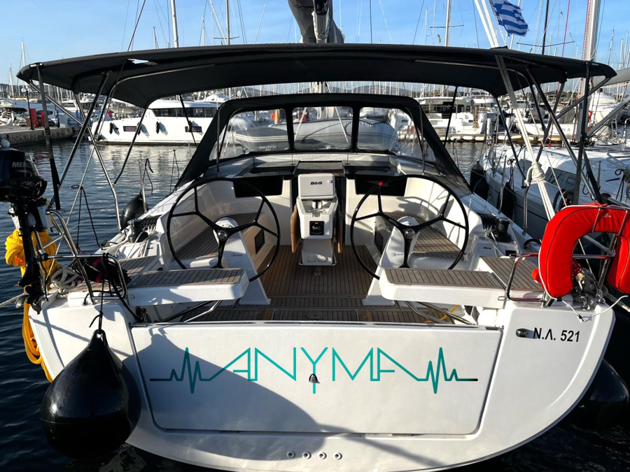 Photo #1 - Hanse 418 (Anyma) in Olympic Marina - 21014