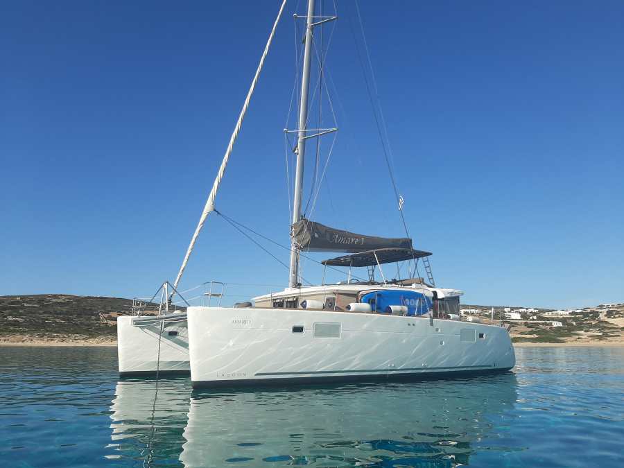 Photo #1 - Lagoon 450F (AMARE I) in Marina Benitses - 63379