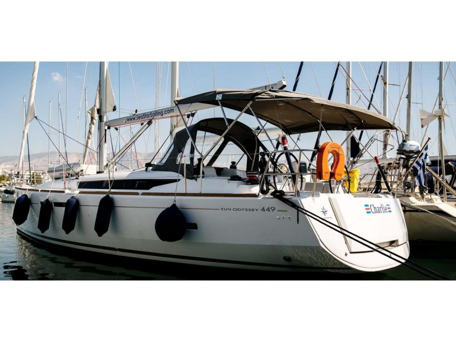 Photo #1 - Sun Odyssey 449 (Charlie) in Alimos Marina - 4402