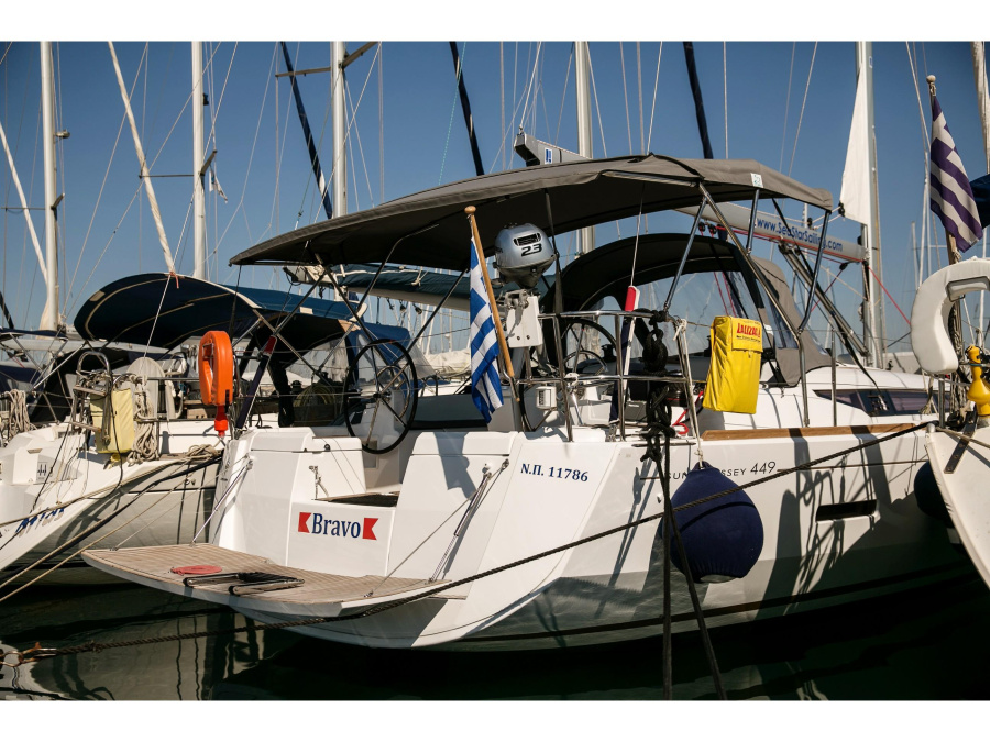 Photo #1 - Sun Odyssey 449 (Bravo) in Alimos Marina - 4401