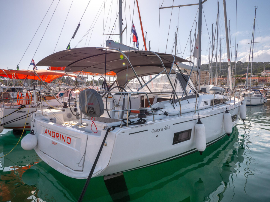 Photo #1 - Oceanis 46.1 (AMORINO) en ACI Marina - 10302