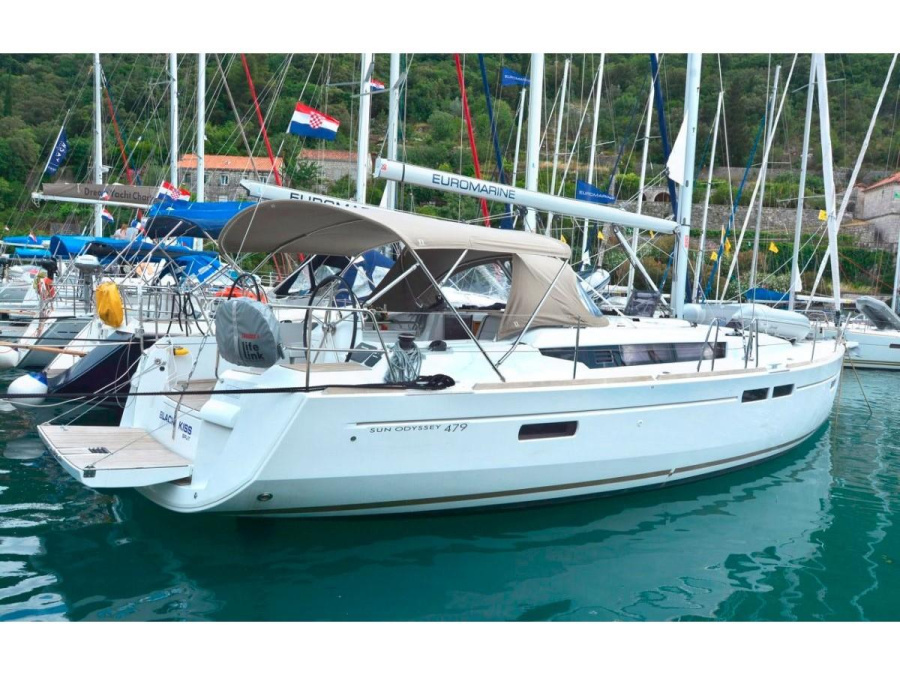 Photo #1 - Sun Odyssey 479 (Black Kiss) in ACI Marina - 9580