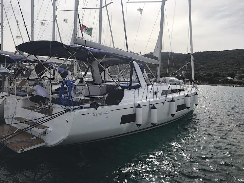 Photo #1 - Oceanis 46.1 (5 cab) (Becrux) in Marina - 8518